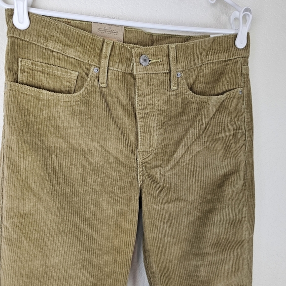 Levi's Light Tan Corduroy Straight Leg Pants - Picture 3 of 13